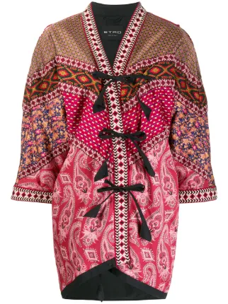 patchwork kimono jacket