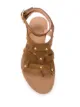 Alberta Ferretti stud-embellished flat sandals