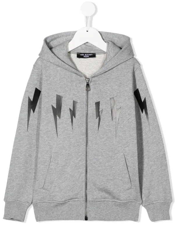 neil barrett zip hoodie