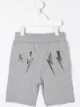 Image 2 of Neil Barrett Kids bolt print jogging shorts