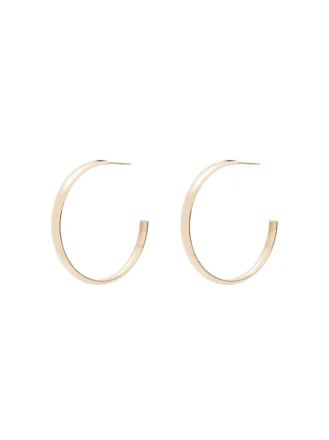 Zoë Chicco 14kt yellow gold large hoop earrings