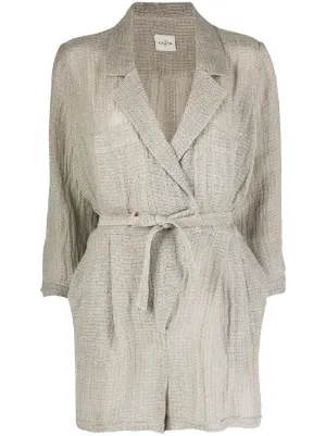 belted cargo playsuit