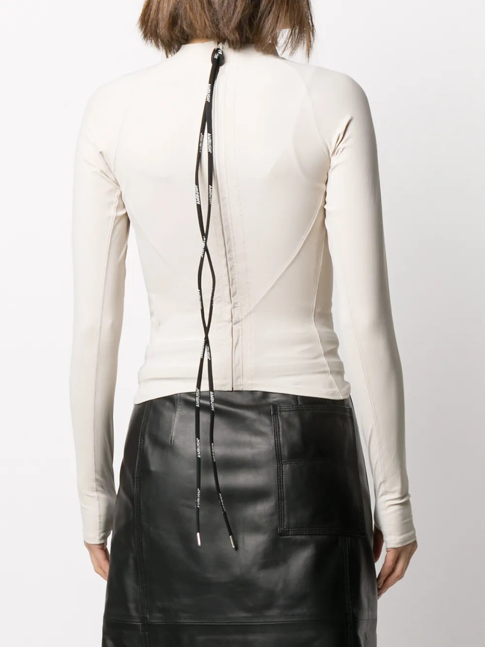 品質保証 | Top Fastening Zip Rear AMBUSH Neutrals UZ FARFETCH | トップス