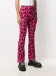 AMBUSH leopard print bootcut trousers