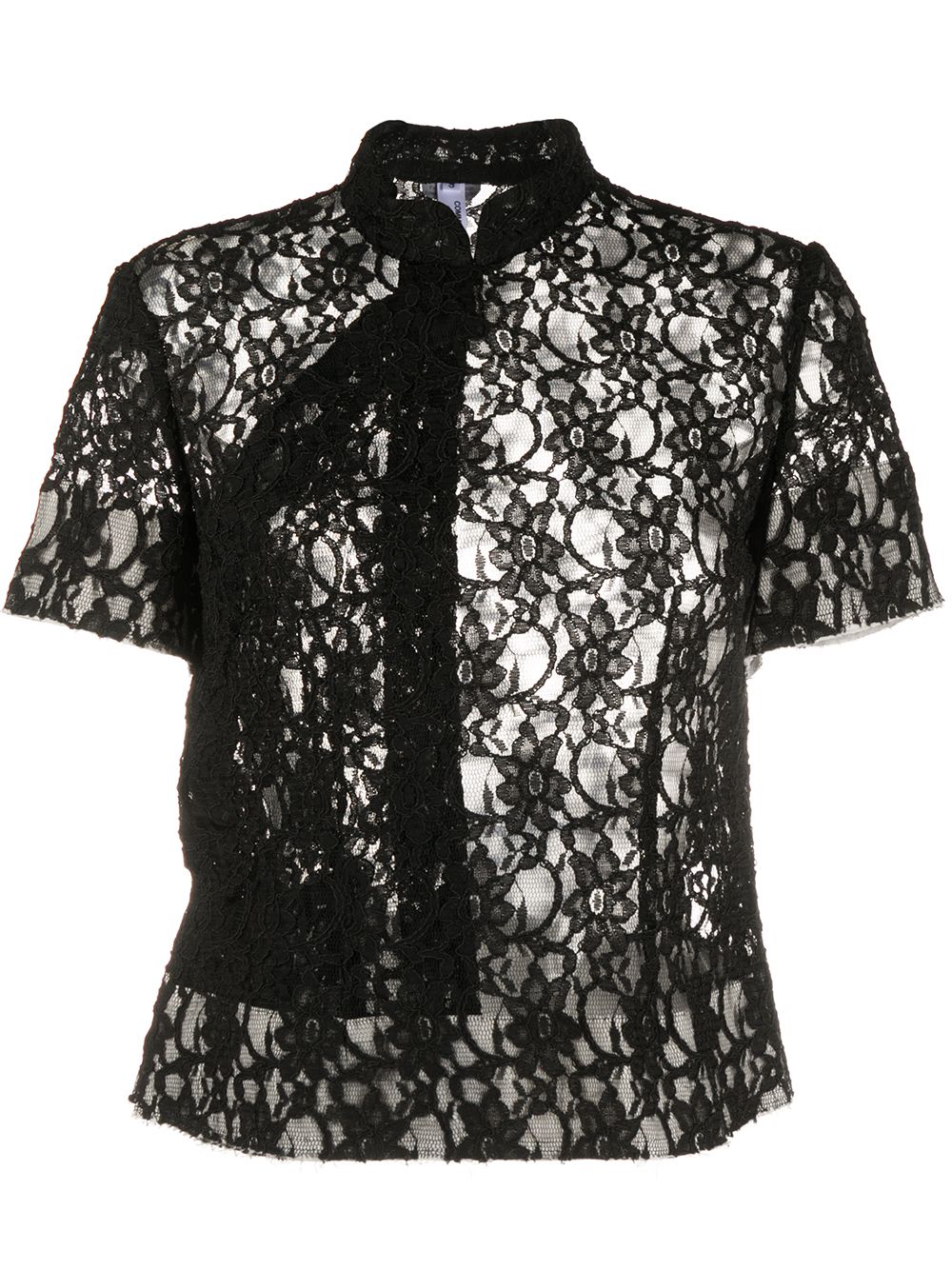 фото Comme des garçons comme des garçons open lace blouse