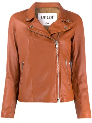 60% rea för dam S.W.O.R.D 6.6.44 Skinnjackor BOUTIQUE Jackor från S.W.O.R.D 6.6.44 Dam Farfetch