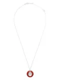 AMBUSH logo-pendant necklace - Silver