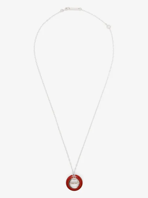 AMBUSH collar con dije del logo