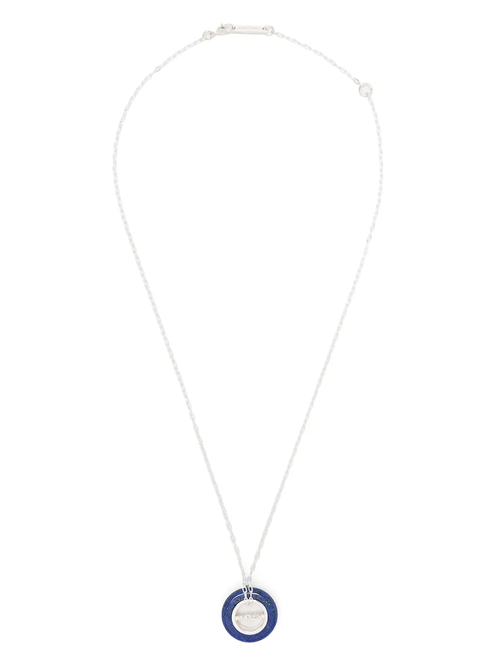 AMBUSH logo-pendant necklace | Silver | Image 1