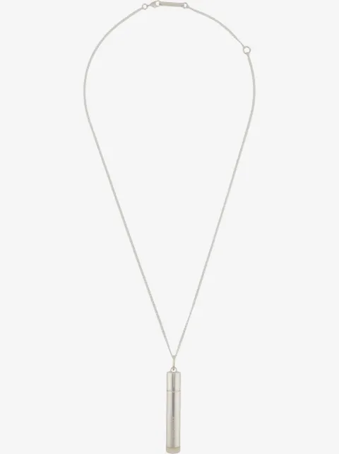 AMBUSH tube pendant necklace
