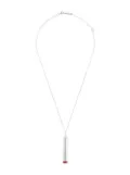 AMBUSH Pill Case chain necklace - Silver