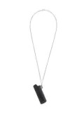 AMBUSH logo lighter case necklace - Black