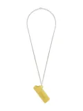 AMBUSH case-pendant necklace - Silver