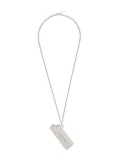 AMBUSH lighter pendant necklace - Silver