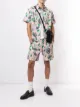 الصورة 2 من MSGM قميص بطبعة زهور وأكمام قصيرة