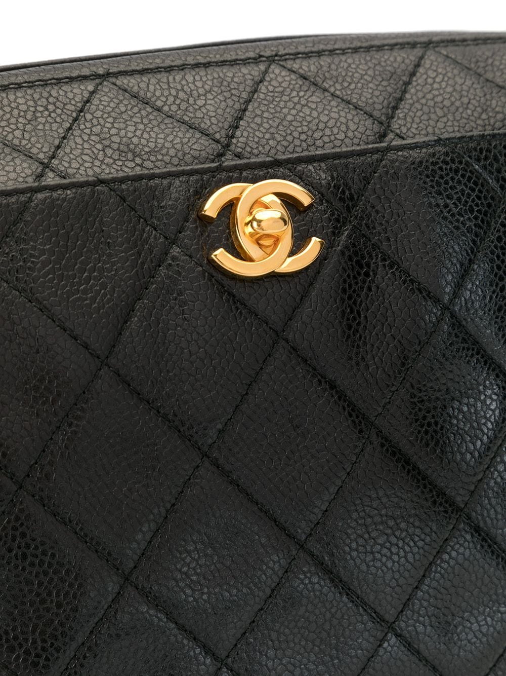 фото Chanel pre-owned стеганая сумка через плечо