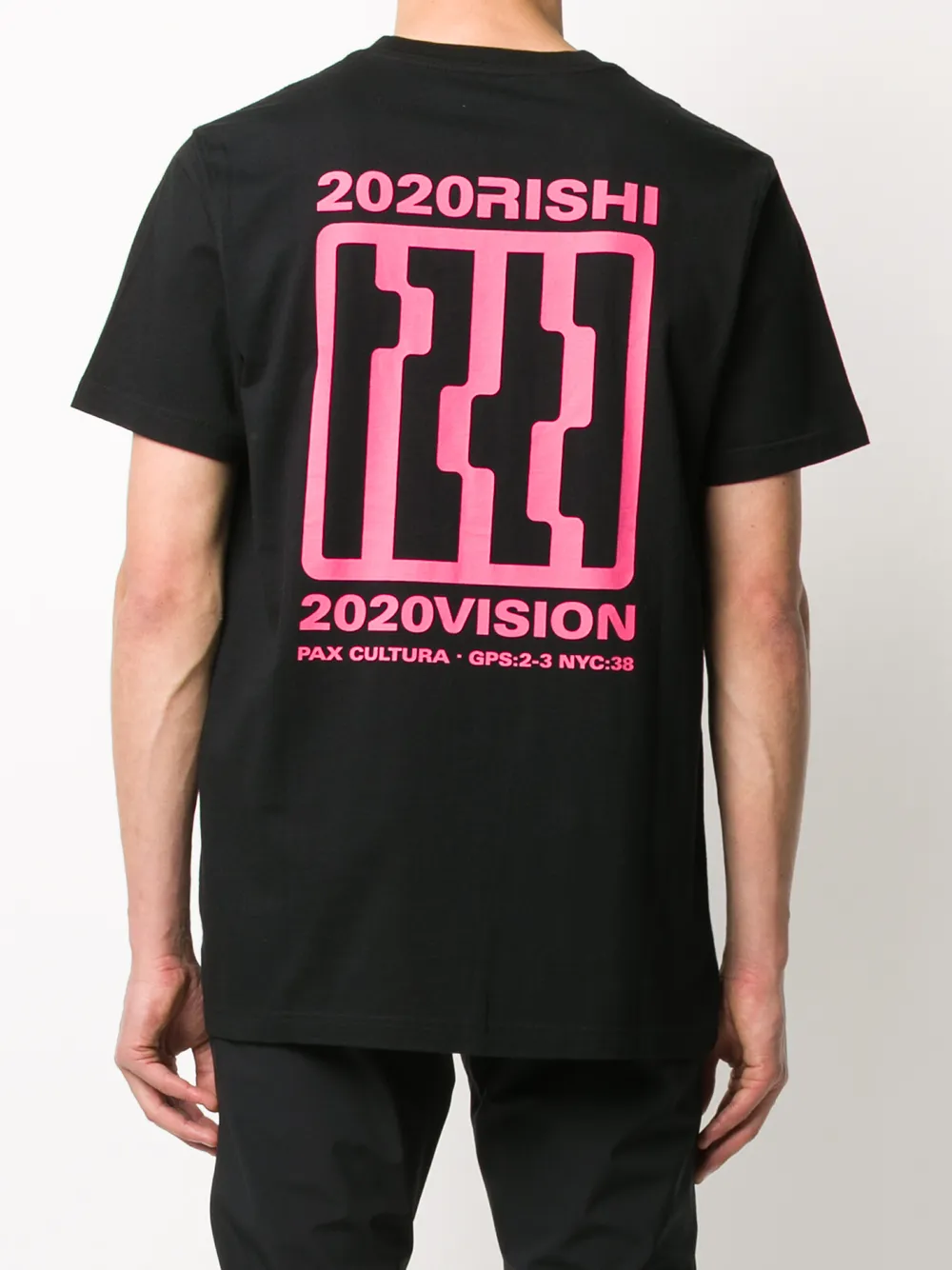Maharishi T-shirt met logoprint Zwart