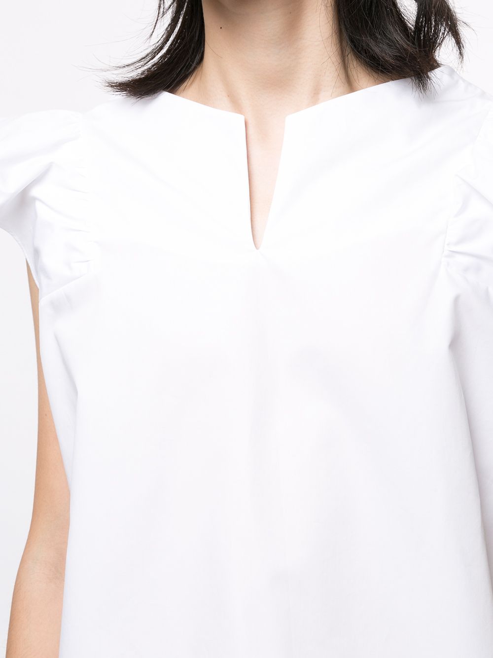 фото Atlantique ascoli ruffled sleeve blouse