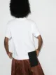 Plan C graphic print appliqué pocket T-shirt