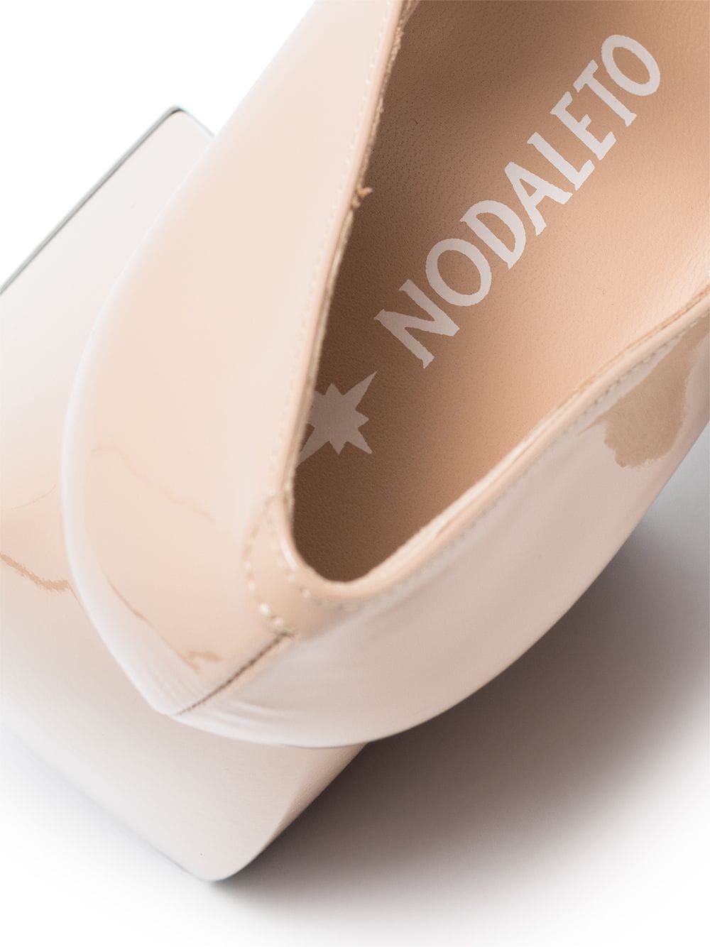 Shop Nodaleto Bulla Babies Mary Jane Pumps In Neutrals