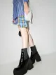 Nodaleto 105mm leather ankle boots