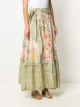 Chufy Kuka abstract print skirt