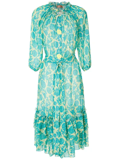 Clube Bossa vestido midi Valerie