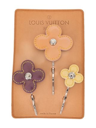 LOUIS VUITTON Flower Hair Accessory Hair clip