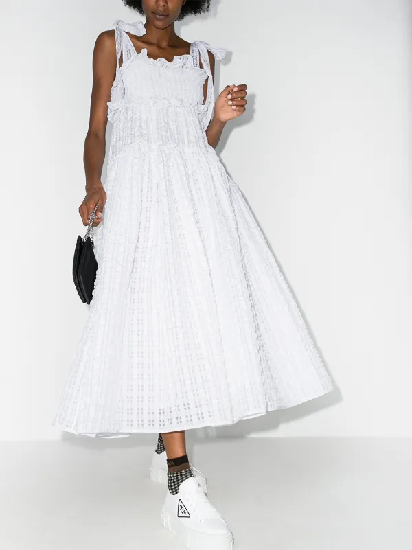 cecilie bahnsen white dress