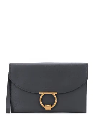 Salvatore Ferragamo Clutch Margot Con Logo Gancini - Farfetch