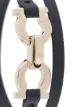 Salvatore Ferragamo Gancini leather wrap-around bracelet