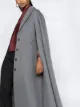Salvatore Ferragamo Mantel mit Cape-Detail
