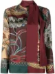 Image 1 of Salvatore Ferragamo sash-detail silk shirt