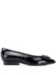 Image 1 of Salvatore Ferragamo Viva bow embellished ballerinas