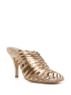 Image 2 of Salvatore Ferragamo Jessa 85mm braided sandals