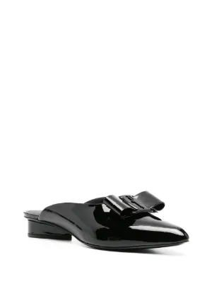 ferragamo mules black