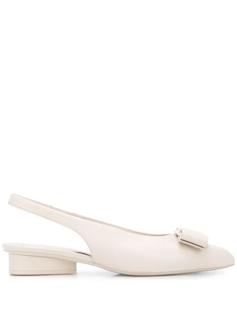 Ferragamo Vara bow slingback pumps