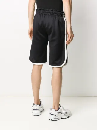 logo print track shorts logo print track shorts展示图