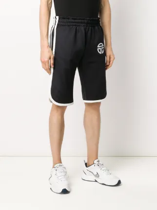 logo print track shorts logo print track shorts展示图