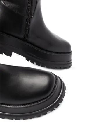 Black Hurr chunky ankle boots展示图