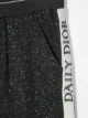 Baby Dior بنطال رياضي بشريط بشعار الماركة