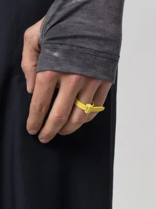 NEW ZIP TIE RING YELLOW展示图