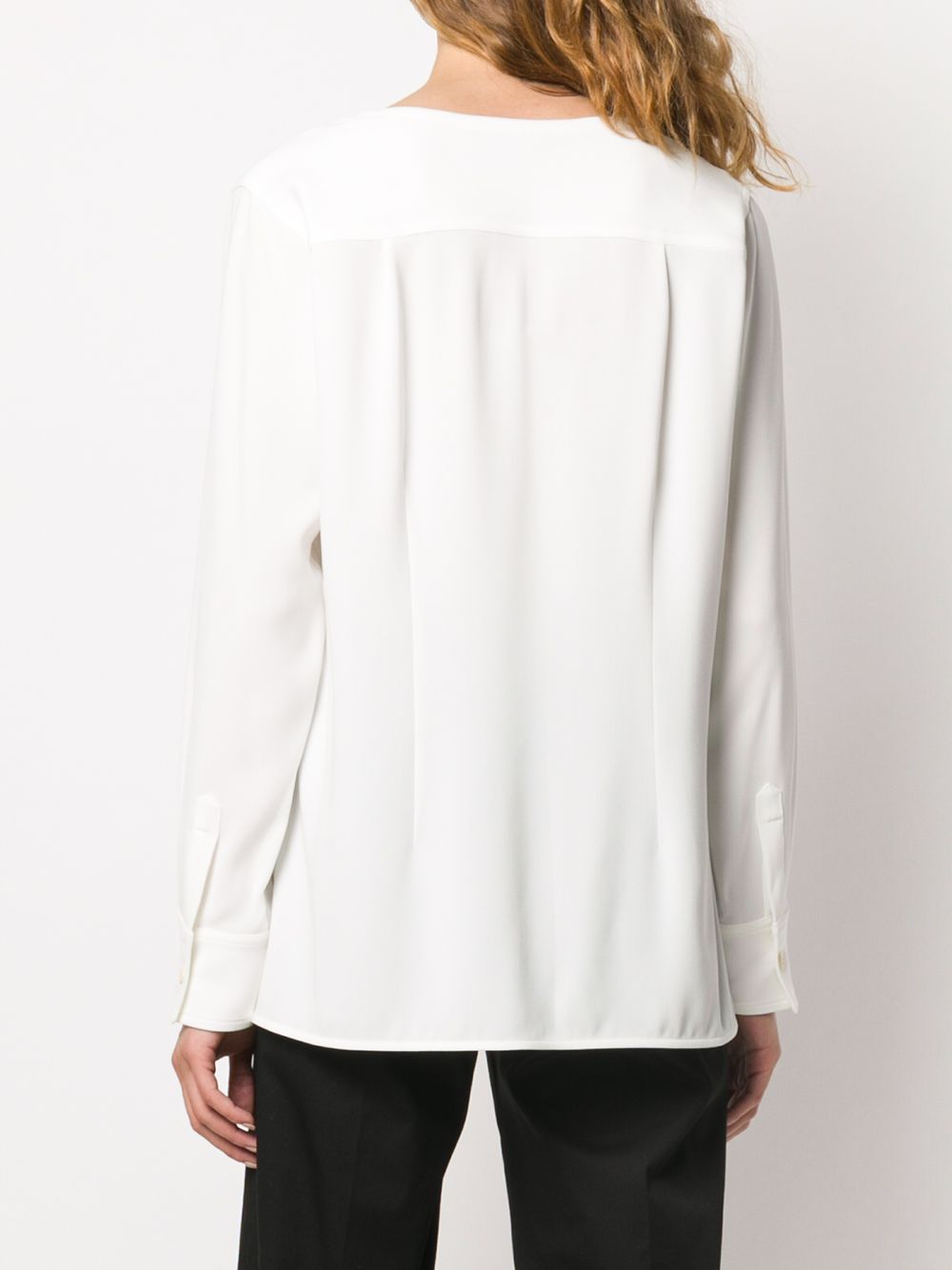 фото Brag-wette open-neck blouse