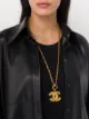 الصورة 2 من Chanel Pre-Owned قلادة بدلاية CC من الثمانينيات