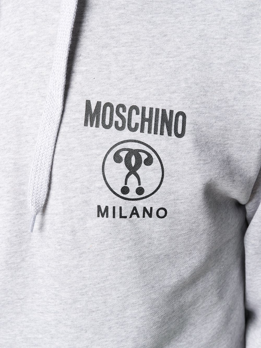 фото Moschino худи double question mark