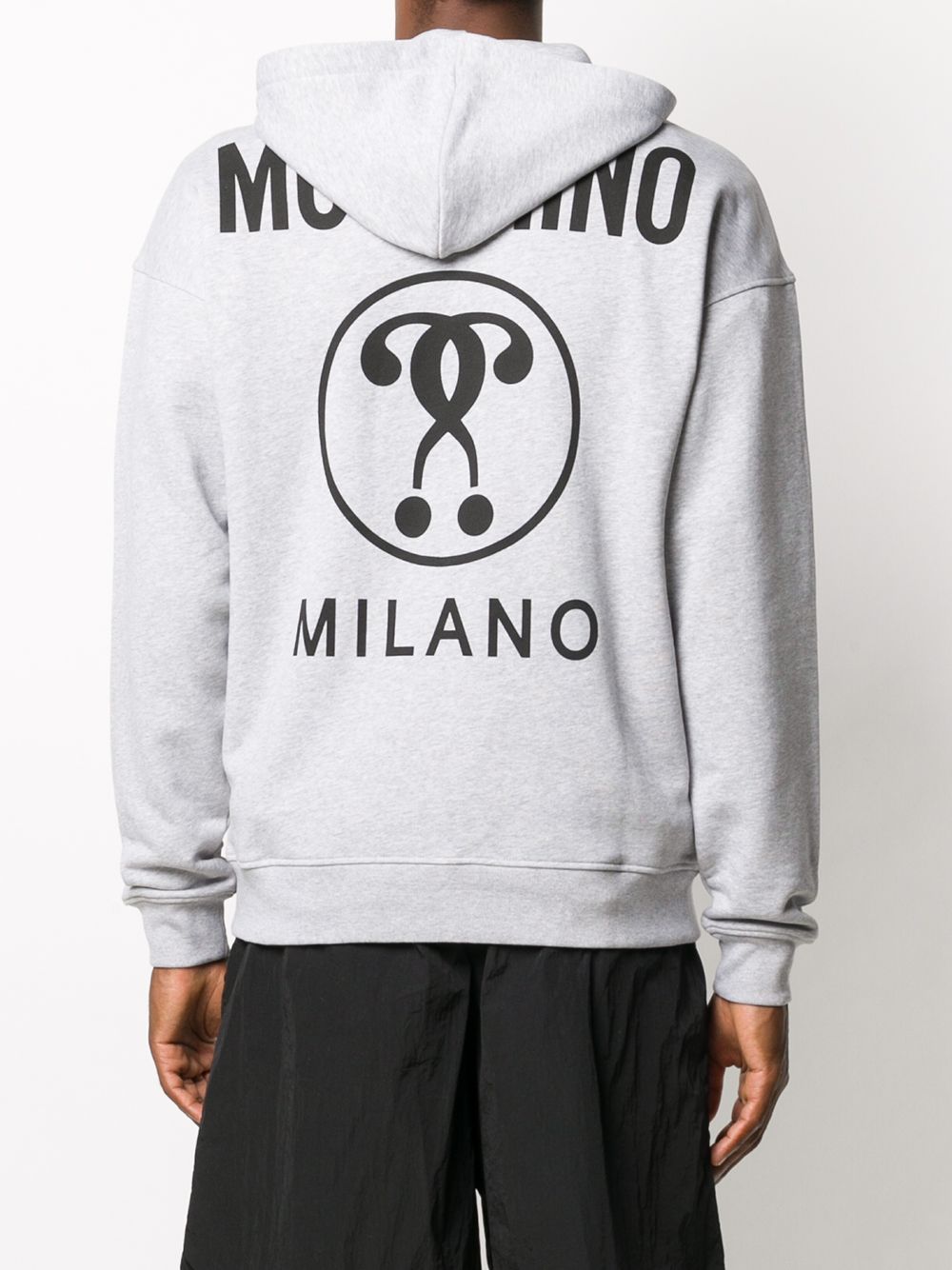 фото Moschino худи double question mark