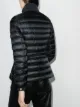 Burberry concealed-hood zip-up puffer jacket