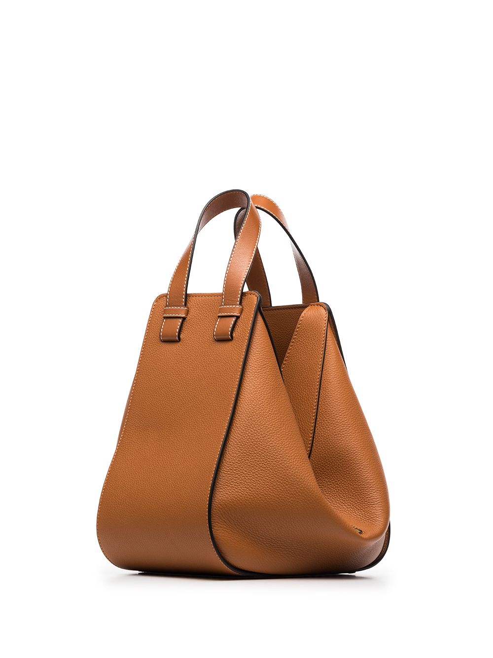 фото Loewe small hammock leather shoulder bag