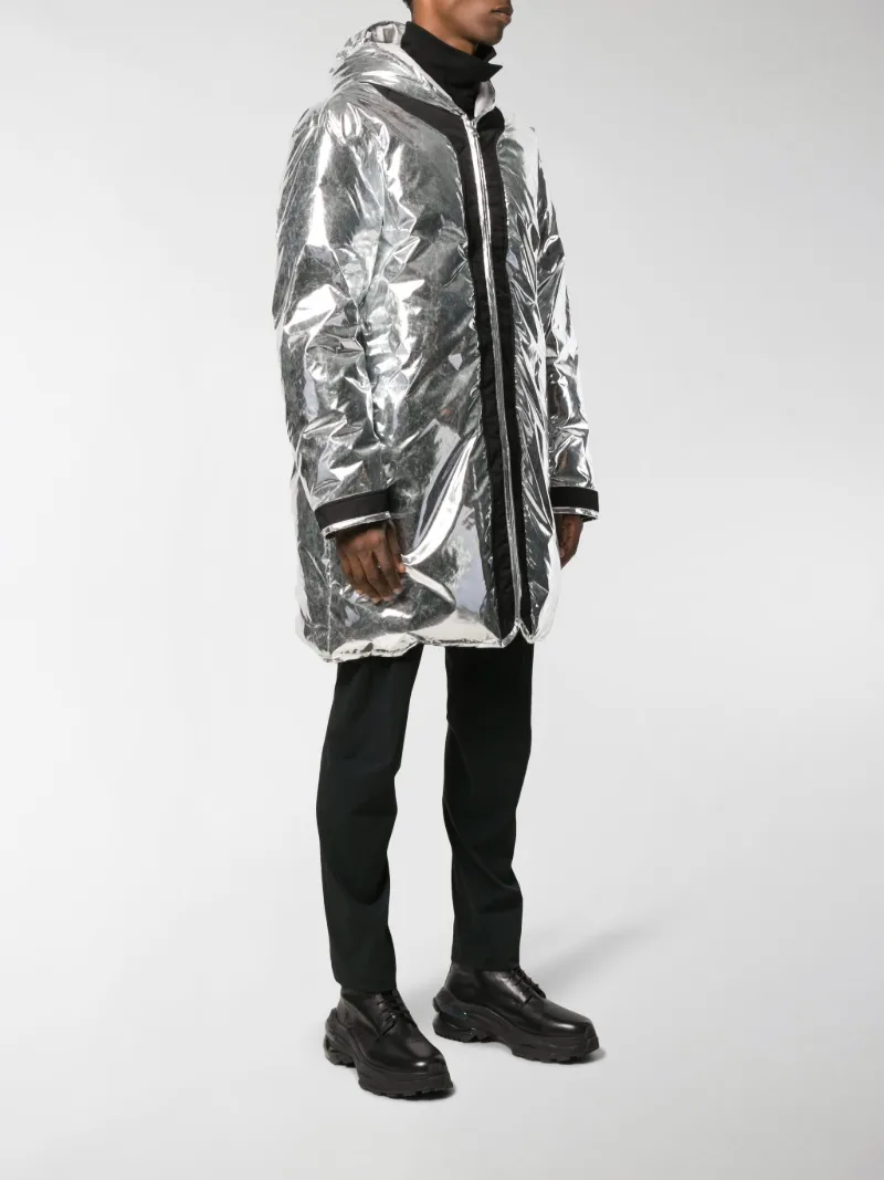 AMBUSH metallic down jacket silver | MODES AMBUSH metallic down jacket silver | MODES