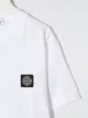 Stone Island Junior تيشيرت برقبة دائرية وشارة شعار الماركة
